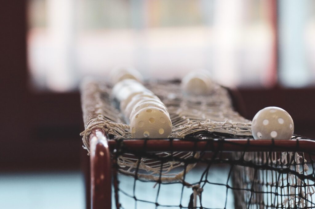 Unihockeytor beim Floorball-Days-Herbstcamp